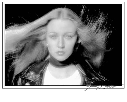 Photo of girl with blonde hair