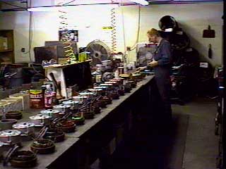 Alternators being rebuilt.